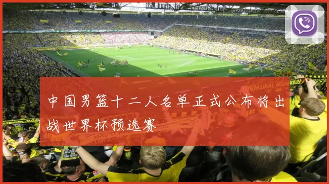 中国男篮十二人名单正式公布将出战世界杯预选赛