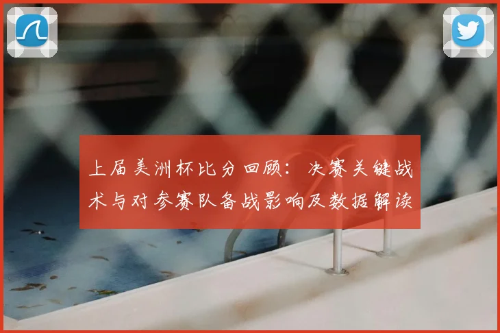 上届美洲杯比分回顾：决赛关键战术与对参赛队备战影响及数据解读